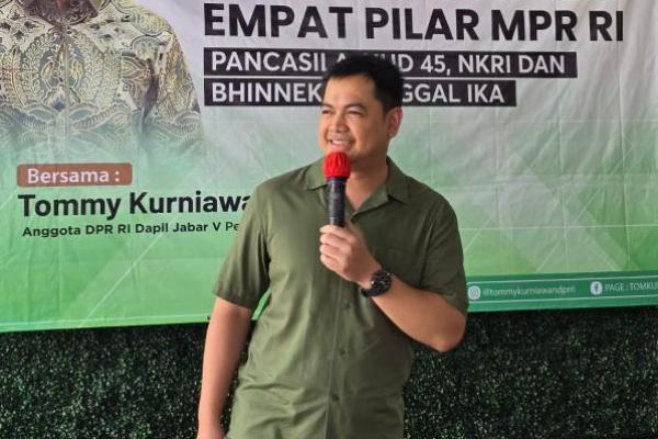 Di Bojonggede, Tommy Kurniawan Sosialisasi Empat Pilar ke Pelaku UMKM