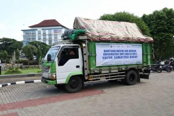 Undip Kirim Teknologi Air Bersih, Olah 125 Liter per Hari