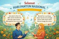 Cakep! Pantun, Tradisi Lisan yang Ditetapkan Jadi WBTB dan Hari Nasional