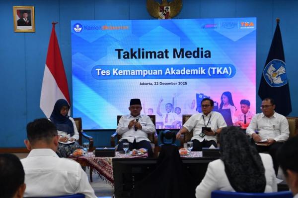 Mendikdasmen Bersyukur Pelaksanaan TKA Perdana Berjalan Lancar