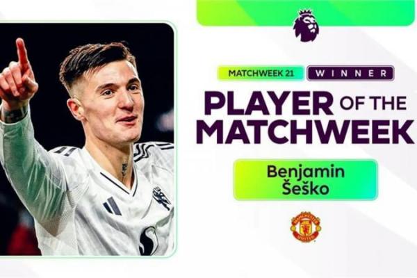 Daftar Pemain Terbaik Liga Inggris hingga Pekan ke-21