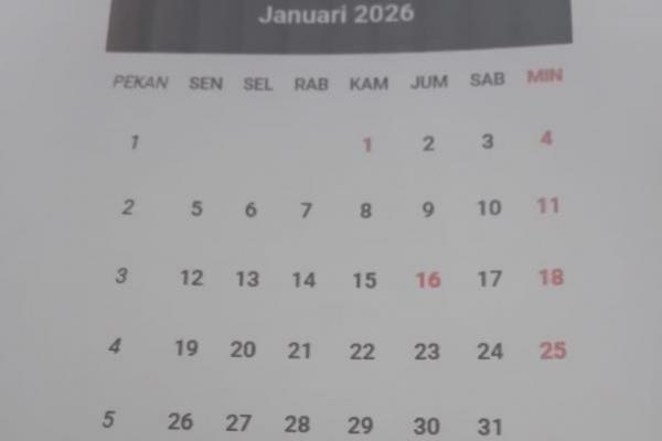 16 Januari 2026 Libur Isra Miraj, Long Weekend Menanti-Siap Dinikmati