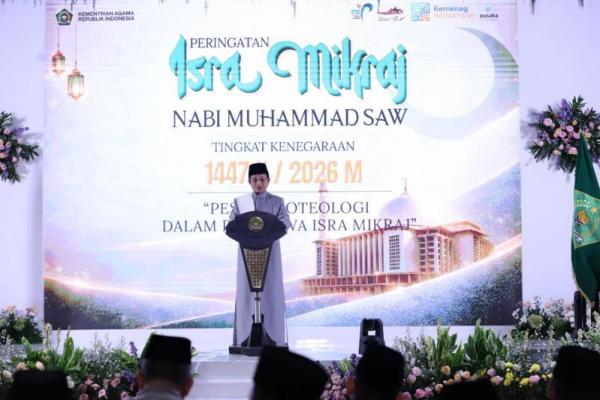 Menag Sebut Isra Mikraj Momentum Pertobatan Ekologis: Berhenti Merusak Alam