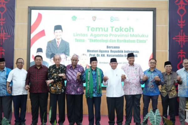 Menag Dorong Kurikulum Cinta di Ambon, Singgung Agama Seperti Nuklir
