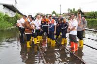 Akibat Banjir, KAI Batalkan 124 Perjalanan Kereta Api