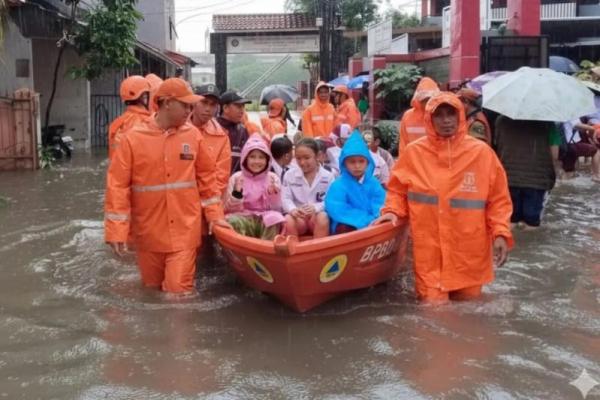 Banjir Jakarta Meluas, 132 RT dan 22 Ruas Jalan Terendam