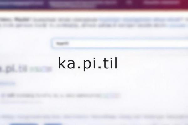 Warganet, Begini Kronologi Masuknya Istilah "Kapitil" di KBBI