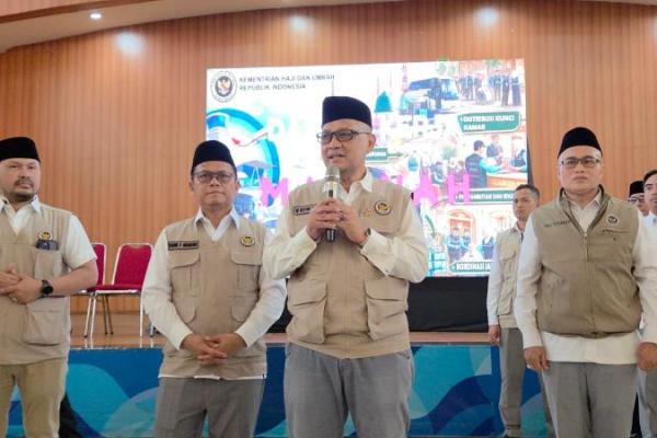 Tinjau Diklat PPIH, Menhaj Tekankan Dedikasi-Integritas Petugas Haji 2026