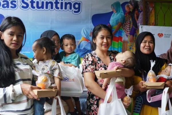 Cegah Stunting, Rumah Zakat dan BRI Life Gelar Program Intervensi Gizi