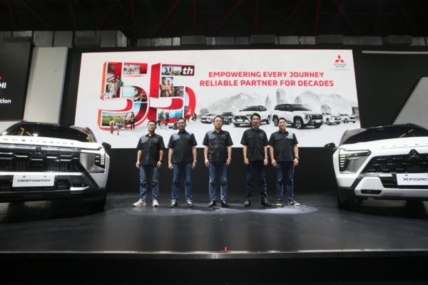 Tandai 55 Tahun di Indonesia, MMKSI Rilis Destinator dan XForc Edisi Khusus