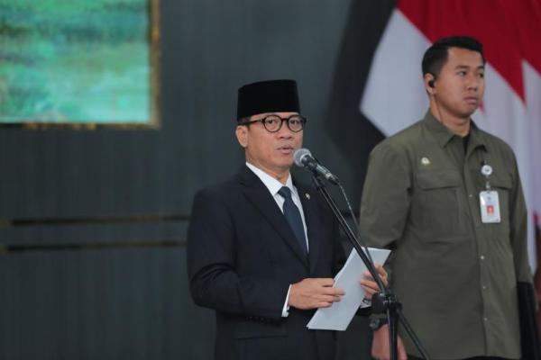 Mendes Yandri Lantik Irjen Baru Kemendes, Minta Perkuat Pengawasan Internal