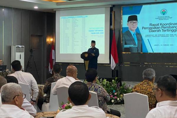 Mendes Dorong Kolaborasi Multipihak Hapus Status 30 Daerah Tertinggal