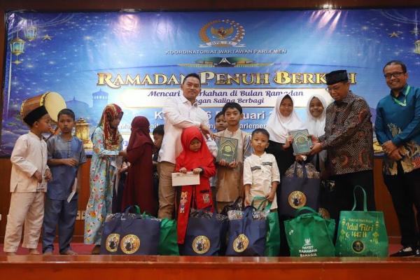 Gelar Santunan Anak Yatim Piatu, KWP: Wartawan Harus Bisa Beri Manfaat