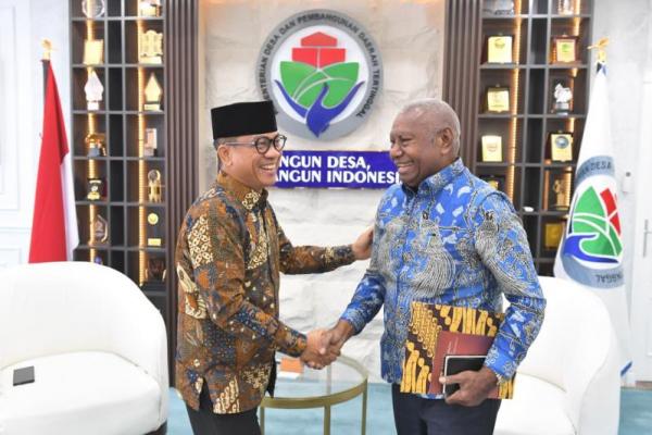 Kemendes PDT Siap Bantu Genjot Pembangunan Desa di Papua Barat