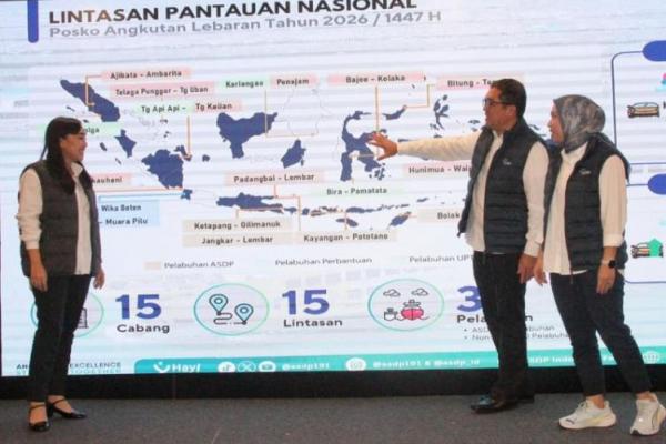 Lebaran 2026, ASDP Optimalkan 15 Lintasan Penyeberangan