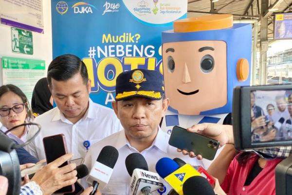 Lepas Motis KA Lebaran, Arif: Peminat Lampaui Kuota