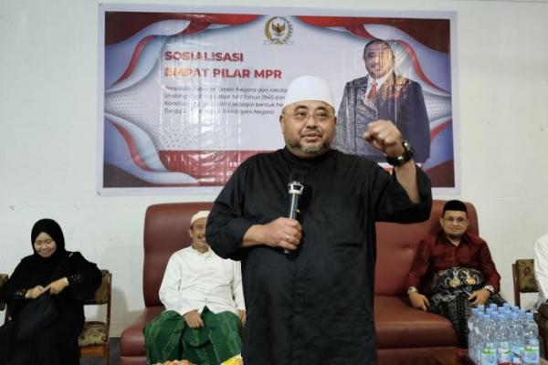 Sosialisasi 4 Pilar, Habib Aboe Ajak Masyarakat Barabai Tunaikan Zakat