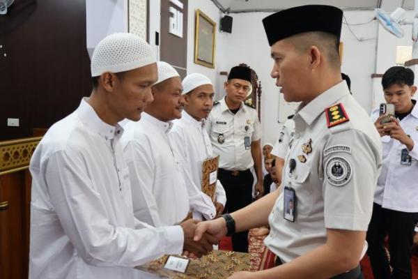 Idul Fitri, 579 Warga Binaan Dapat Kado Istimewa dari Lapas Kotabumi 