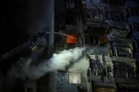 Serangan Drone dan Rudal Rusia Tewaskan Tiga Warga Ukraina