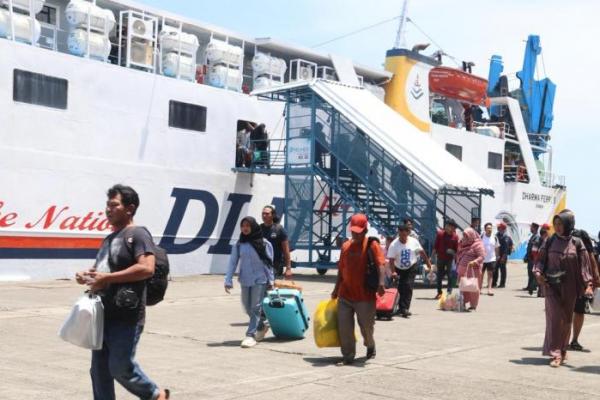 Hingga H+7, Arus Balik di Pelabuhan Makassar Capai 79 Ribu Orang