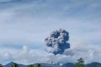 Gunung Dukono Kembali Erupsi, Lontarkan Abu Vulkanik 1.600 Meter