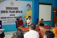 Sosialisasi 4 Pilar, Andhika Dukung Generasi Muda Sebagai Agent of Change