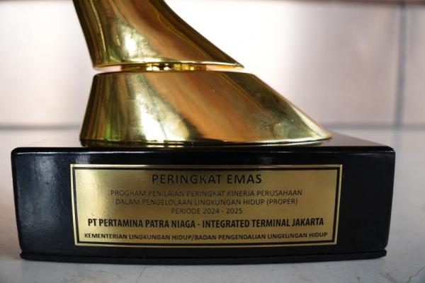 Pertamina Patra Niaga Regional JBB Raih PROPER Emas dan Hijau