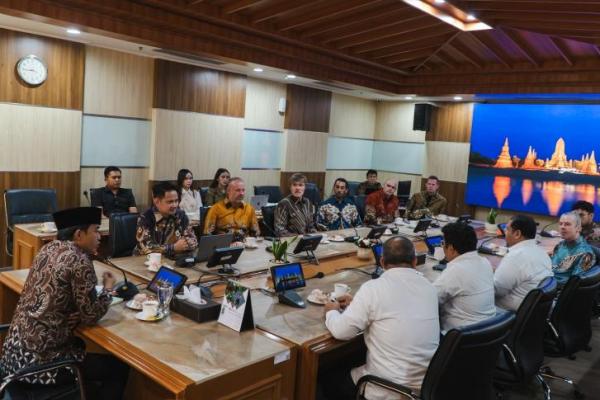 Silaturahmi ke Menhut, PT Eco Power Nusantara Jajaki Proyek Investasi Hijau