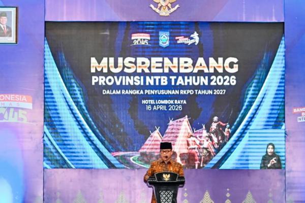 Jadi Narsum Musrenbang NTB, Mendes PDT Ajak Warga Maksimalkan Potensi Desa 