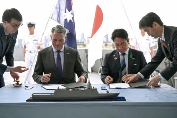 Australia-Jepang Teken Kesepakatan Kapal Perang Senilai Rp119 Triliun