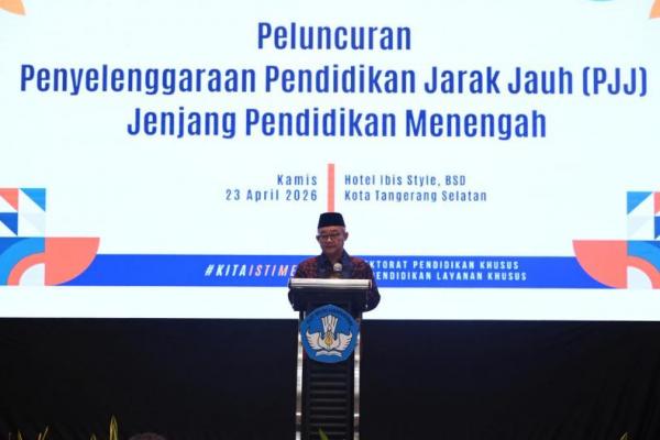 Kemdikdasmen Peluas PJJ Pendidikan Menengah, Sasar 3.500 Anak Tidak Sekolah