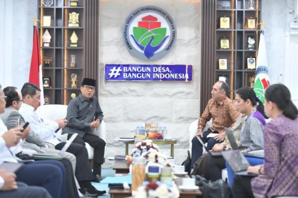 Terima ADB Indonesia, Mendes Ajak Kolaborasi Genjot Pemberdayaan Masyarakat