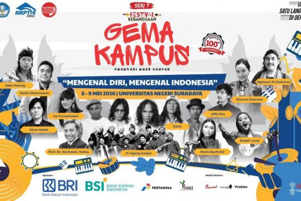 Once Ajak Slank dan Teman Musisi Berbagi Inspirasi di Kampus