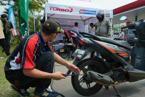 Pertamina Dukung Program Uji Emisi Gratis MyPertamina di Jabodetabek