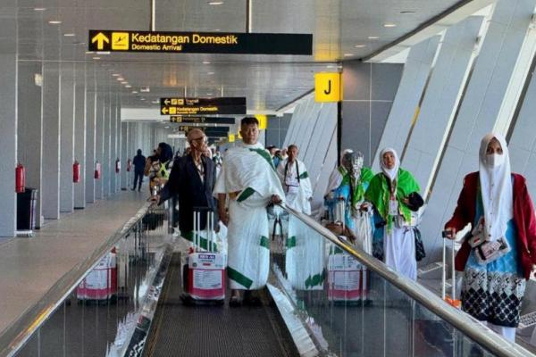 OTP Keberangkatan Jamaah Haji dari Bandara InJourney Airports Capai 96%