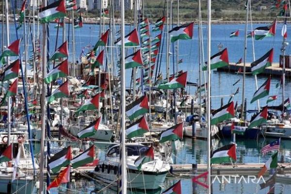 Armada Bantan Gaza Kembali Berlayar Usai Dicegat Israel