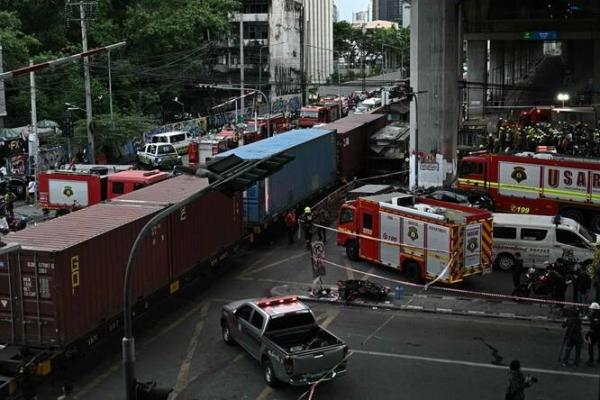 Positif Narkoba, Masinis Tabrakan Maut di Bangkok Jadi Tersangka