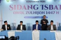 Resmi! 1 Zulhijjah 1447 H Ditetapkan 18 Mei 2026, Iduladha 27 Mei