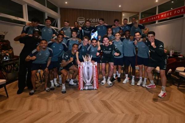 Arsenal Resmi Juara Liga Inggris, Akhiri Penantian 22 Tahun
