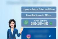 Hubungi CS BRImo jika ada masalah