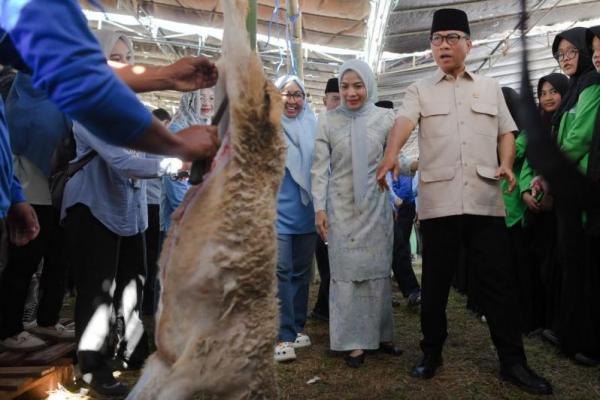 Serang Potong 1.000 Domba Kurban, Mendes Dorong Perluasan Desa Domba