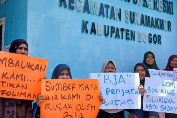 Warga Desa Sukaresmi Adukan Sengketa Lahan Eks PTPN VIII ke DPR