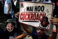 Direstui Warganet, Gerakan Pemuda "Kecoak" Gelar Demo Perdana di India