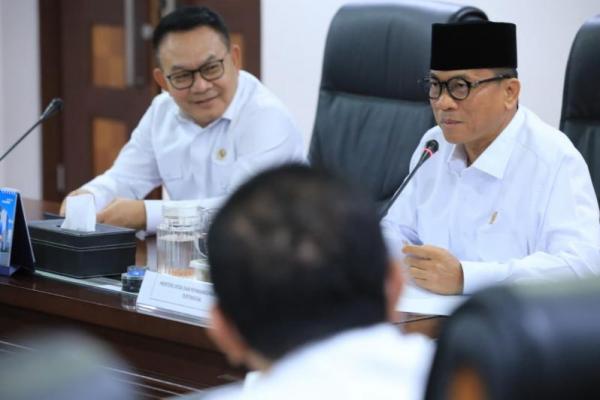 Mendes Bertemu KSP Bahas Upaya Penuntasan Desa Tertinggal di 30 Kabupaten