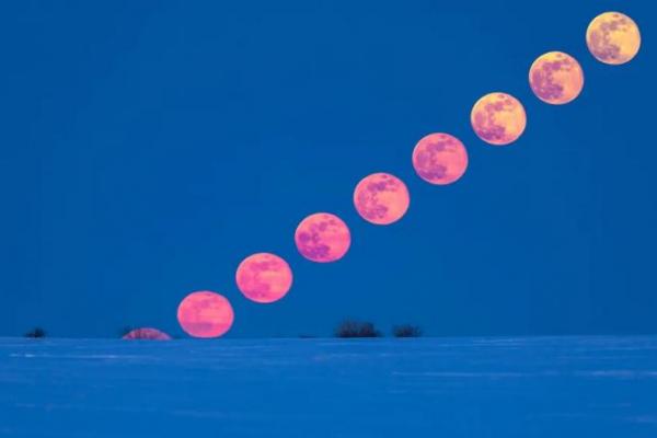Strawberry Moon Bakal Hiasi Langit 29 Juni, Mengapa Disebut Bulan Stroberi?