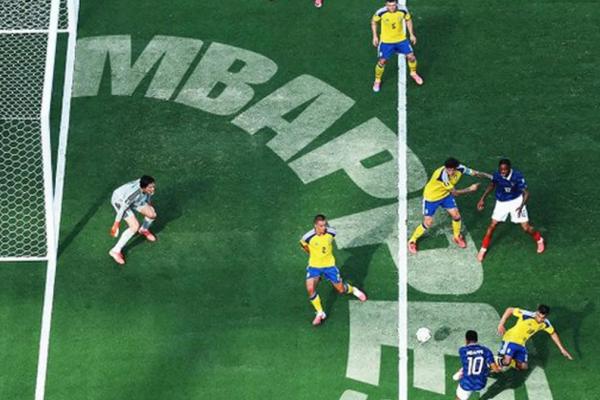Prancis ke 16 besar Usai Bekuk Swedia