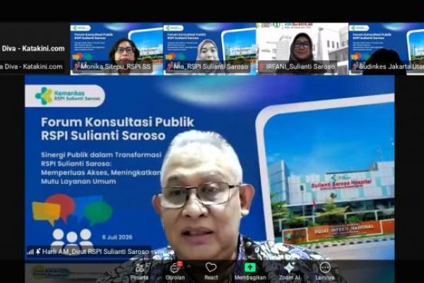 RSPI Sulianti Saroso Perluas Layanan, Tak Hanya Layani Penyakit Infeksi