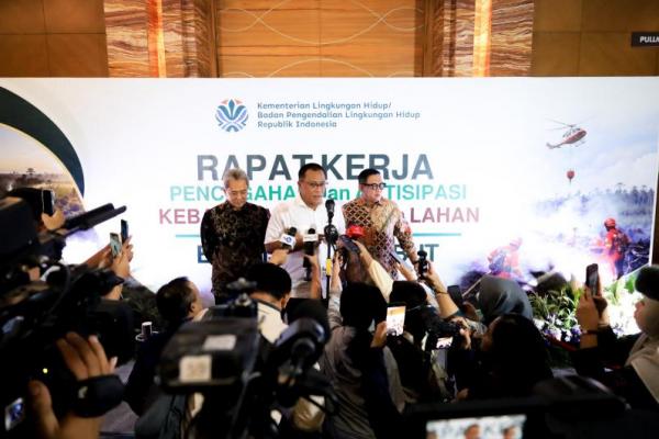 Menteri LH: Tak Boleh Ada Kebakaran di Wilayah Konsesi