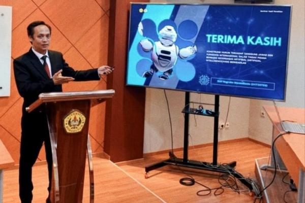 Dwi Nugroho: Perlu Konstruksi Hukum Baru Hadapi Kejahatan Berbasis AI