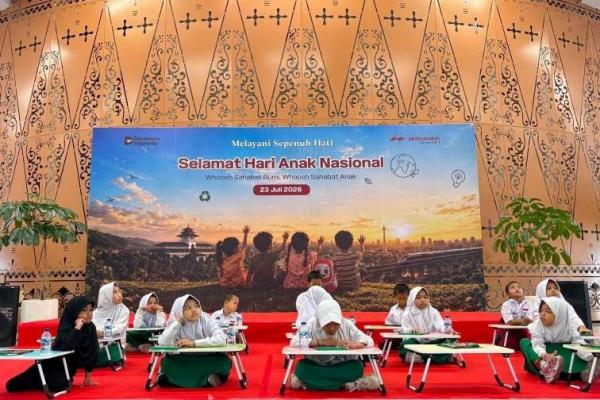 Peringati Hari Anak, KCIC Ajak Puluhan Anak Peduli Lingkungan